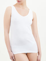 100% Cotone - Canottiera in cotone Bianchi Donna - Ragno