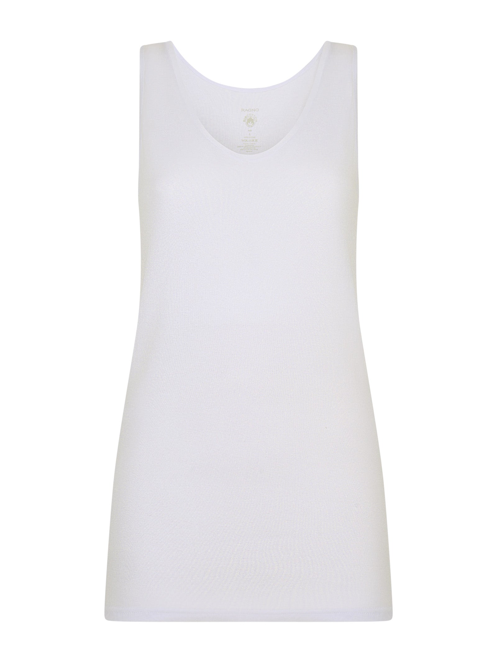 100% Cotone - Canottiera in cotone Bianchi Donna - Ragno