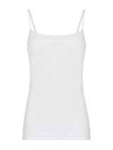 Invisible - Top in microfibra di cotone elasticizzato Bianchi Donna - Ragno