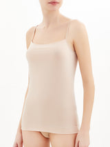 Invisible - Top in microfibra di cotone elasticizzato Grigi Donna - Ragno