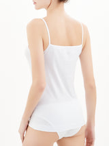 Invisible - Top in microfibra cotone elasticizzato Bianchi Donna - Ragno
