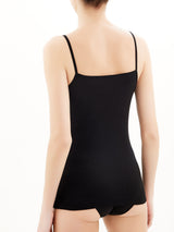 Invisible - Top in microfibra cotone elasticizzato Neri Donna - Ragno