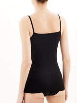 Invisible - Top in microfibra cotone elasticizzato Neri Donna - Ragno