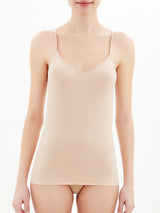 Invisible - Top in microfibra cotone elasticizzato Grigi Donna - Ragno