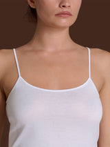 Filo di Scozia - Top in jersey di Filo di Scozia Bianchi Donna - Ragno