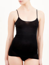 Filo di Scozia - Top in jersey di Filo di Scozia Neri Donna - Ragno