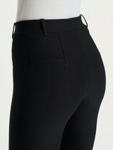 Pantalone slim dritto in Compact Neri Donna - Ragno