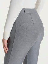 Pantalone slim dritto in Compact Neri Donna - Ragno