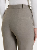 Pantalone slim dritto in Compact Grigi Donna - Ragno