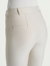 Pantalone slim dritto in Compact Bianchi Donna - Ragno