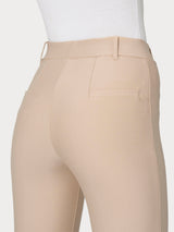 Pantalone slim dritto in Compact Marroni Donna - Ragno