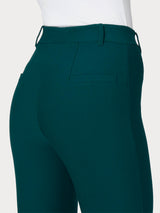 Pantalone slim dritto in Compact Verdi Donna - Ragno