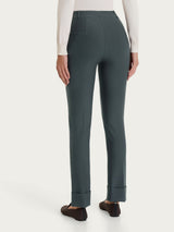 Pantalone slim dritto in Compact Grigi Donna - Ragno