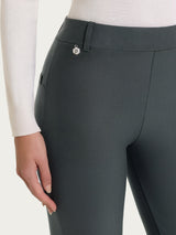 Pantalone slim dritto in Compact Grigi Donna - Ragno