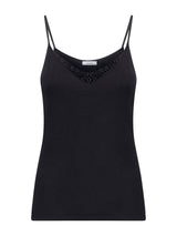Sintonia - Top in tessuto doubleface Neri Donna - Ragno