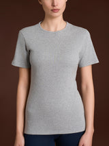 Maglietta con girocollo chiuso in Thermo Cotton Neri Donna - Ragno