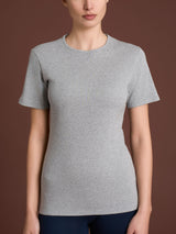 Maglietta con girocollo chiuso in Thermo Cotton Neri Donna - Ragno