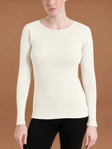 Maglietta girocollo in Thermo Cotton Bianchi Donna - Ragno