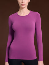 Maglietta girocollo in Thermo Cotton Rossi Donna - Ragno
