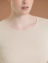 Maglietta girocollo in Thermo Cotton Bianchi Donna - Ragno