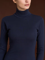 Dolcevita in Thermo Cotton Blu Donna - Ragno