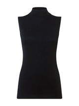 Smanicato a collo alto in Thermo Cotton Neri Donna - Ragno