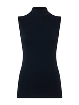 Smanicato a collo alto in Thermo Cotton Blu Donna - Ragno