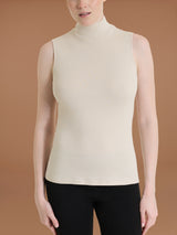 Smanicato a collo alto in Thermo Cotton Bianchi Donna - Ragno