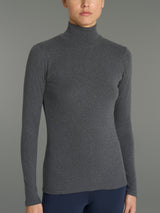 Lupetto in Thermo Cotton Neri Donna - Ragno