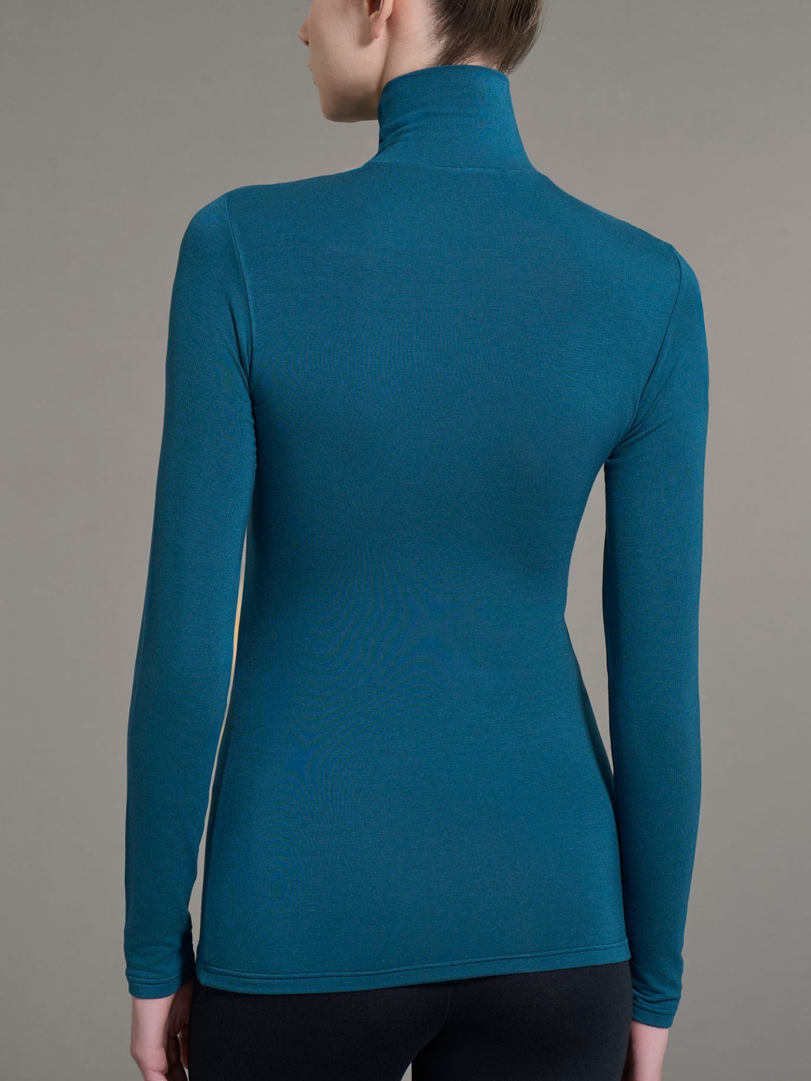 Lupetto in Thermo Cotton Blu Donna - Ragno