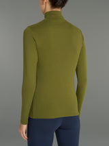 Lupetto in Thermo Cotton Verdi Donna - Ragno
