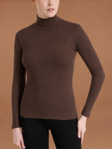 Lupetto in Thermo Cotton Marroni Donna - Ragno
