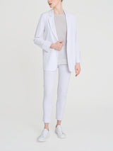 Blazer destrutturato in Compact Light Bianchi Donna - Ragno