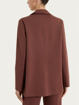 Brown Women's Compact Light Deconstructed Blazer - Ragno