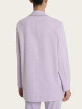 Blazer destrutturato in Compact Light Rosa Donna - Ragno