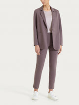 Blazer destrutturato in Compact Light Marroni Donna - Ragno