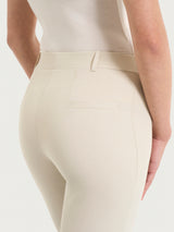Pantalone slim dritto in Compact Light Bianchi Donna - Ragno
