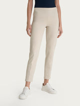 Pantalone capri con spacchetti in Compact Light Bianchi Donna - Ragno