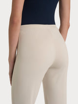 Pantalone capri con spacchetti in Compact Light Bianchi Donna - Ragno