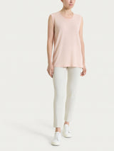 Pantalone capri con spacchetti in Compact Light Bianchi Donna - Ragno