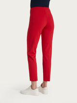Pantalone capri con spacchetti in Compact Light Rossi Donna - Ragno