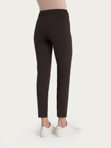 Pantalone capri con spacchetti in Compact Light Marroni Donna - Ragno