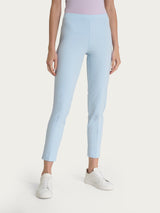 Pantalone capri con spacchetti in Compact Light Azzurri Donna - Ragno