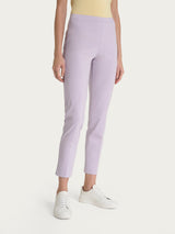 Pantalone capri con spacchetti in Compact Light Rosa Donna - Ragno
