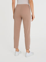 Pantalone capri con spacchetti in Compact Light Marroni Donna - Ragno
