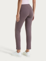 Pantalone capri con spacchetti in Compact Light Marroni Donna - Ragno