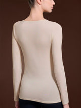 Maglietta girocollo in Eco Viscosa Grigi Donna - Ragno