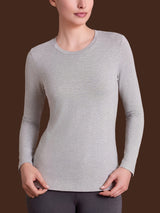 Maglietta con scollo a barchetta in Jersey Strech Winter Viscosa Neri Donna - Ragno