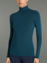 Dolcevita in Jersey Strech Winter Viscosa Blu Donna - Ragno
