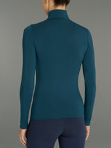 Dolcevita in Jersey Strech Winter Viscosa Blu Donna - Ragno